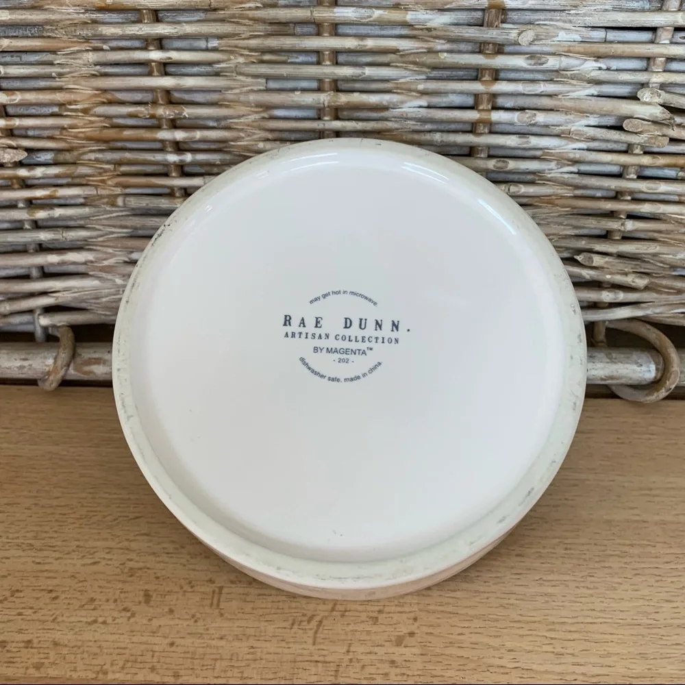 Rae Dunn Devour dog/cat eating bowl
